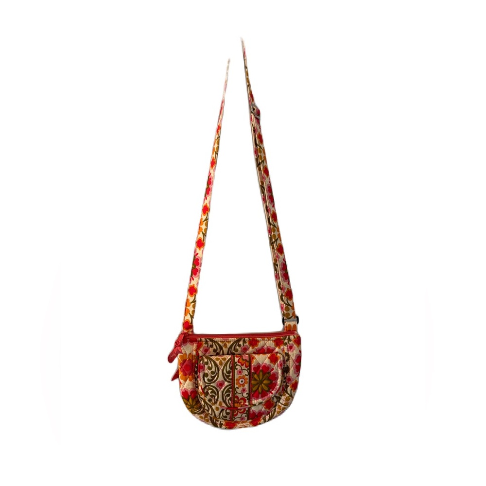 Vera Bradley Lizzy Folkloric Small Crossbody Bag Retired Pattern - Picture 2 of 8